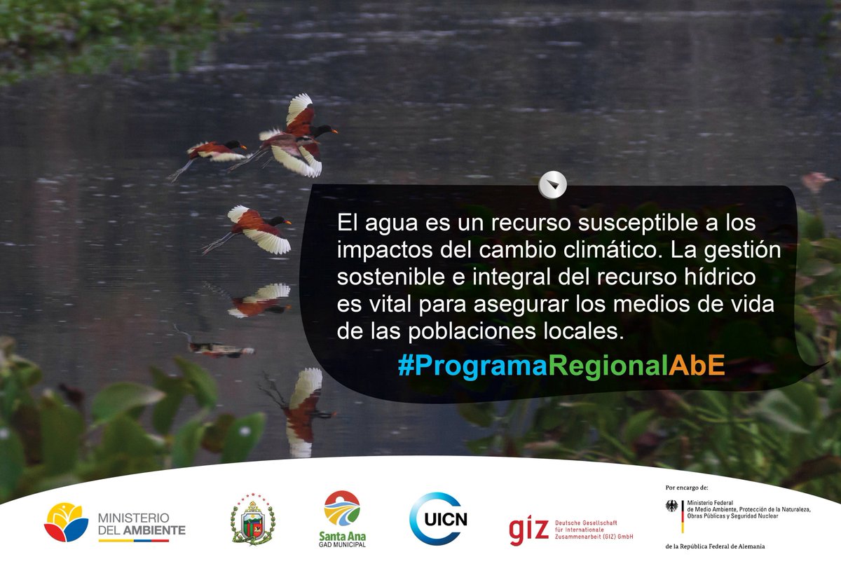 UICN_SUR's tweet photo. Uno de los principales logros #ProgramaRegionalAbE fue el apoyo y respaldo en el proceso para la conformación del Fondo de Agua del río Grande o Portoviejo, a través del fortalecimiento de capacidades de técnicos municipales y del Gobierno Provincial de Manabí. https://t.co/GbxyJm8iHD