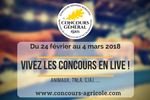 cga_paris's tweet photo. #SIA2018  #CGA2018 Dès samedi vivez le Concours animaux retransmis en direct des rings ! https://t.co/7ZEEWEh4s9 …

🗓Les dates des concours et événements ➡https://t.co/1CslXLoU8f https://t.co/sVF5moImoc