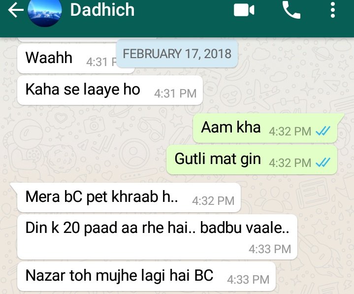 aageSeLeftLelo's tweet image. Sequence of events
@Godhu @prashant221093
Why Dadhich Why!!