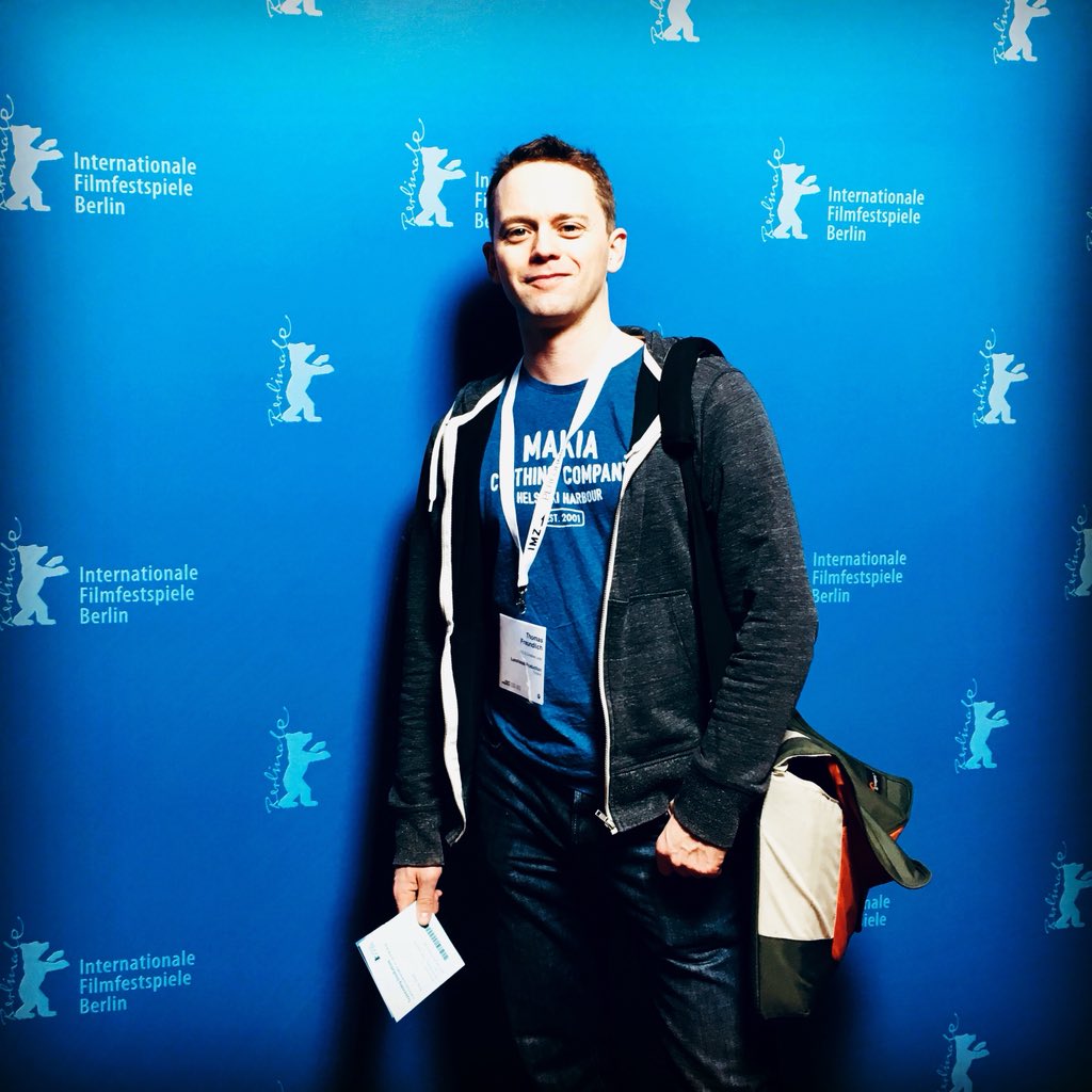 Avant__Premiere's tweet photo. Check out Thomas Freundlich on the red carpet at @berlinale @efm_berlinale, ready to show his new #Documentary about #dance legend Telo Saarinen „Rooted With Wings“ #APMMMB https://t.co/2H6afT1ok2