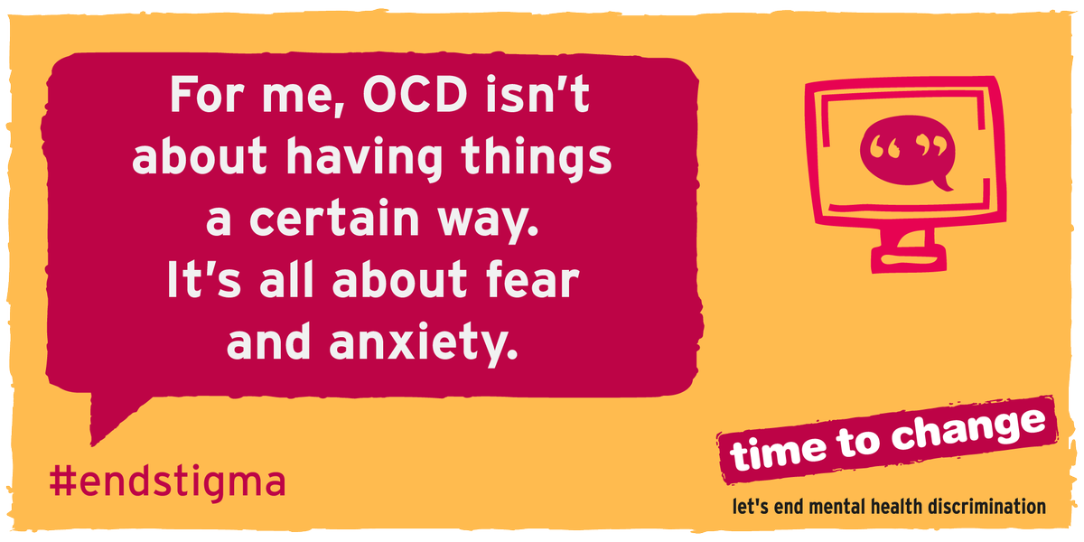 Unhelpful stereotypes can trivialise OCD and prevent people taking it seriously. Get the facts and find out how to support someone you know: bit.ly/2Bmd6yH #OCDwoa