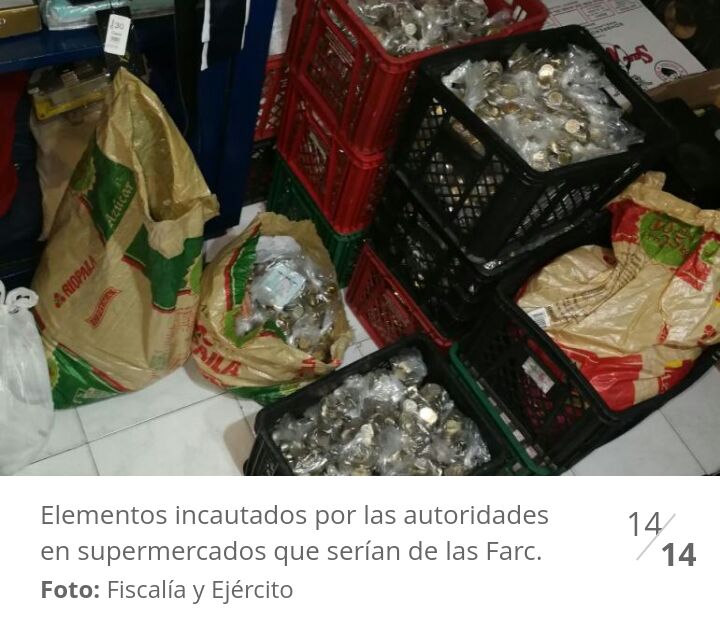 CARLOSFMEJIA's tweet image. El solo hecho de encotrar redes de lavado de activos de las Farc y aparte de todo con caletas de armas y explosivos, es suficiente para que pierdan todos los beneficios. Pero como aún estamos en el desgobierno Santos eso no va a pasar, estos asesinos seguirán muy campantes.