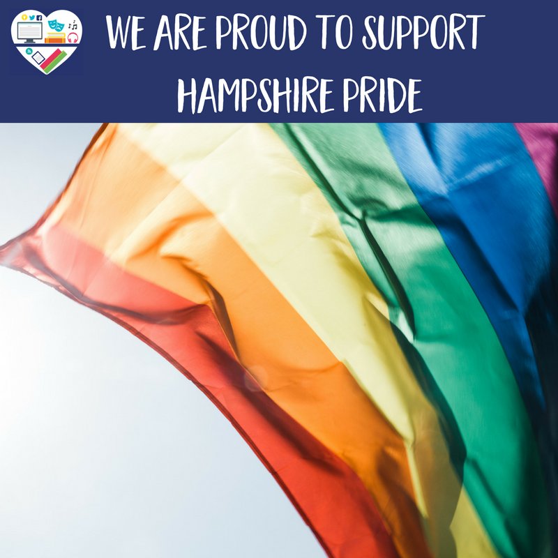 hantslibraries's tweet photo. We're Proud to be supporting @HampshirePride! Come and join us this Saturday #PrideHantsWide https://t.co/o5HJzcGCkb https://t.co/70vuyL0VhL