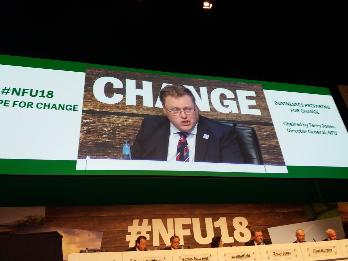 How are UK food chain companies changing to meet the challenge and opportunity of Brexit? Last session of @NFUtweets conference kicks off. Prepare to learn. #nfu18