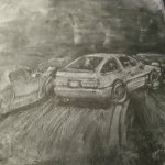 一瞬何なのかわからない？ｗ絨毯に描かれたあの走り屋のイラストがすごすぎるｗ