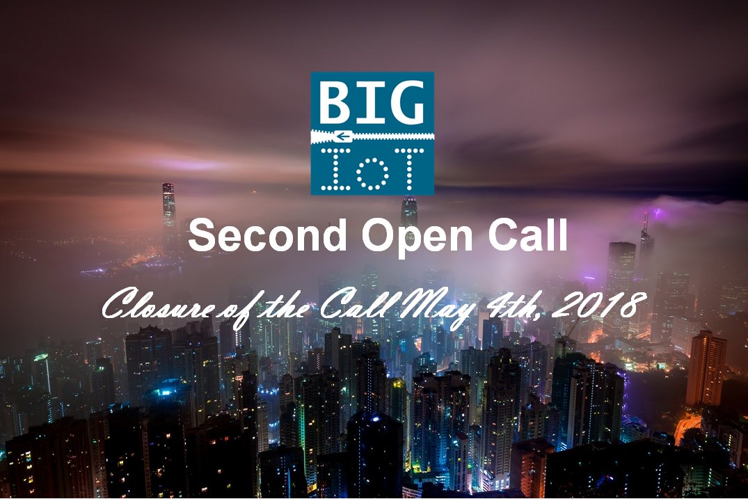 Our 2nd .<a href="/BIG_IoT/">BIG IoT</a> Open Call big-iot.eu/second-open-ca… …  has been extended until May, 4th, 2018. Take opportunity to participate! Looking for new partners European #SMEs, #startups, #companies, #universities, #research_institutes, #public_agencies, for a total of 429.095€ funding