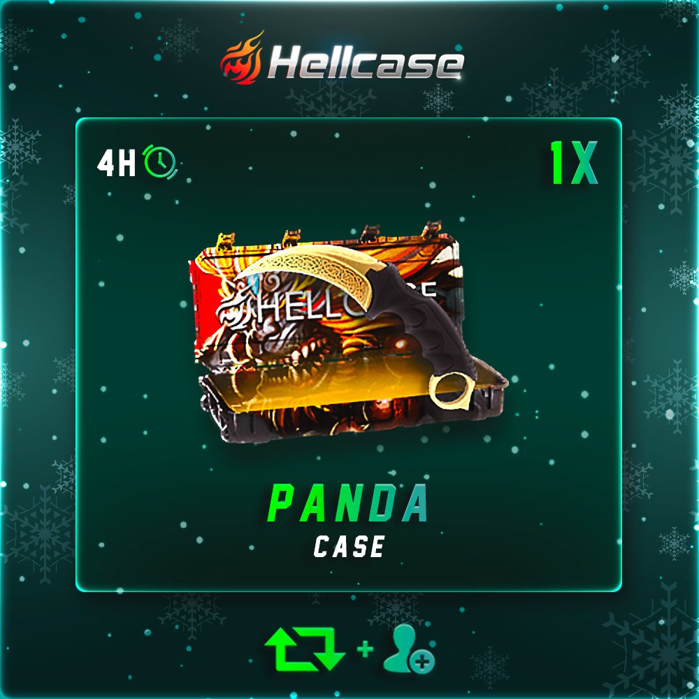 hellcasecom's tweet image. ❄️ Panda Knife Case #Giveaway:
 ❗️ GET MONEY FOR FREE: goo.gl/r8YLXK
⛄️ Like + RT + Follow us
⛄️ Paste your profile URL

🏆Winner in 4 hours!