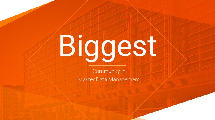 MDMGeek's tweet photo. Join the biggest &amp; the fastest growing Master Data Management community! 

We gather in #NewYork on 28 Feb for the annual #MDM360 Summit

See the convergence of #MDM &amp; #AI to drive insights that were never possible before. #BigData #Cloud

Register today: https://t.co/UDBmhaYdhP https://t.co/2LdXD6vXHg