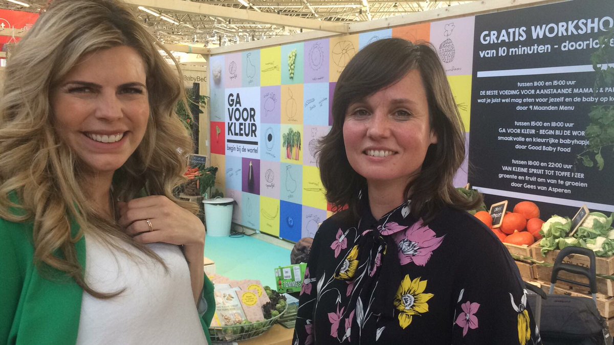 Tamara gezellig in gesprek met <a href="/kimkotter/">Kim Kötter</a> over gezonde voeding #gavoorkleur