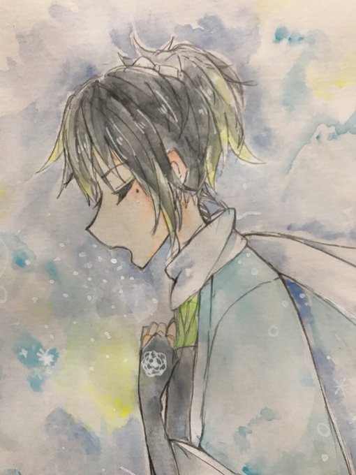 不透明水彩のtwitterイラスト検索結果 古い順