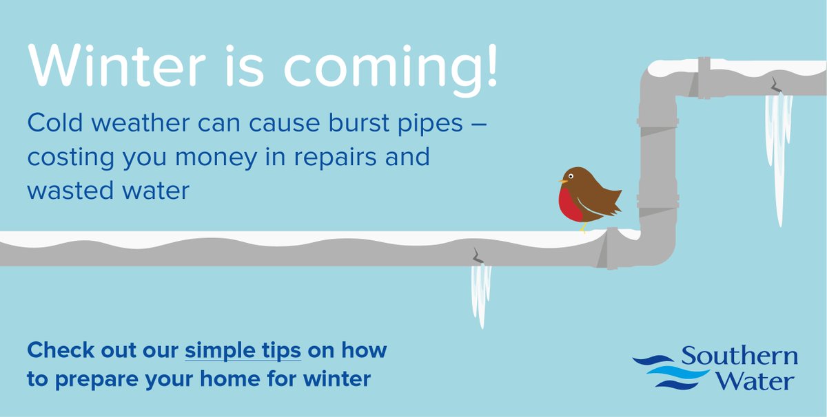 With a #PolarVortex apparently heading this way, it’s time to prepare your home and wrap it up warm! Lagging pipes will stop them from freezing &amp; bursting #WednesdayWisdom