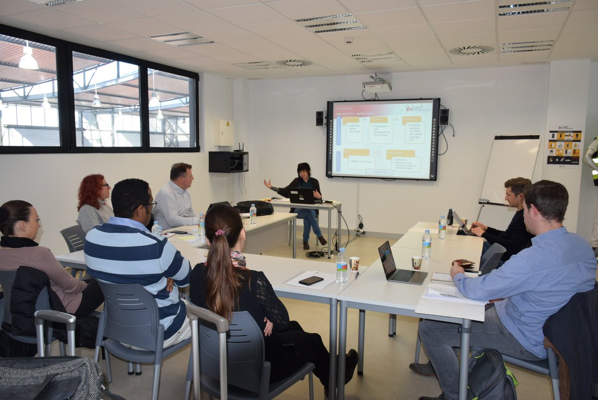 UppGamesEU's tweet photo. Many thanks to #UppGamesEU partners @Fund_Laboral #CEAP #IFSB @GZSnovice #WHKT @OU_Nederland @Welteninstitute for the collaboration in a few days of productive and decisive working. See you in June in #Heerlen to keep advancing in #seriousgames #healthandsafety on #worksatheight! https://t.co/MkPJ5GWq6w