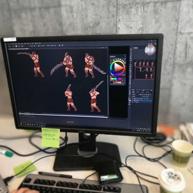 PakanaGames's tweet photo. G'day from @pakanagames office! Animations are advancing at a good pace.
 #defilergame #indiegame #indiegames #indiegamedev https://t.co/LXWND3dHPf