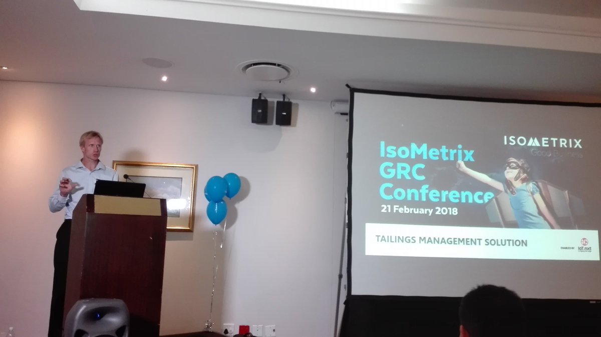 Robin Bolton shares the stage with <a href="/iot_nxt/">IoT.nxt</a> to delve into the IsoMetrix tailings management solution and IoT integration