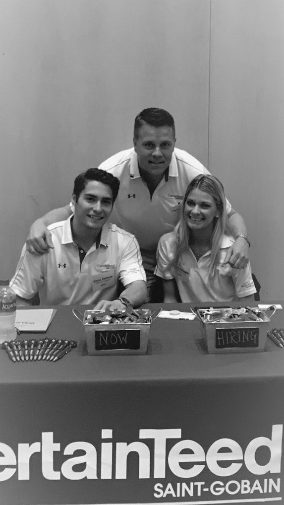 CertainTeedJobs's tweet photo. @WCUCareerCenter We are hiring! Come see Dave, Caitlin and Chris today at the WCU Spring Career Fair! @CertainTeedJobs https://t.co/kEDIglTeIo