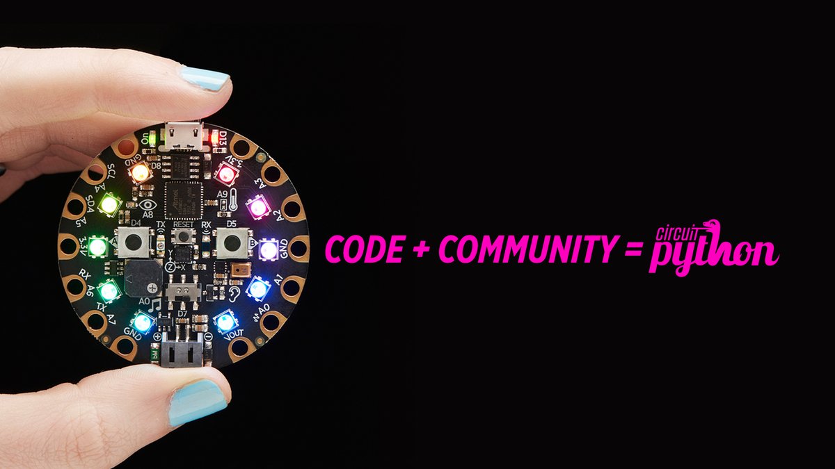 pycon's tweet image. PyCon 2018 SwagBag Sponsor @adafruit is 100% woman owned, USA manufacturer, with a heart for open-source!
They're excited to attend PyCon to engage with a favorite community and support bringing Python to educators teaching electronics.
adafruit.com/educators #python2018
