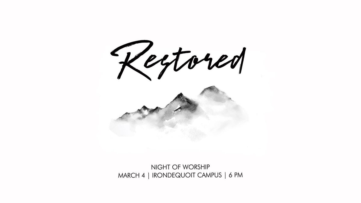 NorthridgeRoc's tweet photo. Every now and then you need to get away from the distractions and busyness of life to simply be RESTORED. #NorthridgeWorship

Find out more! -> https://t.co/skfeC2hYHY https://t.co/P4ukx41sKV