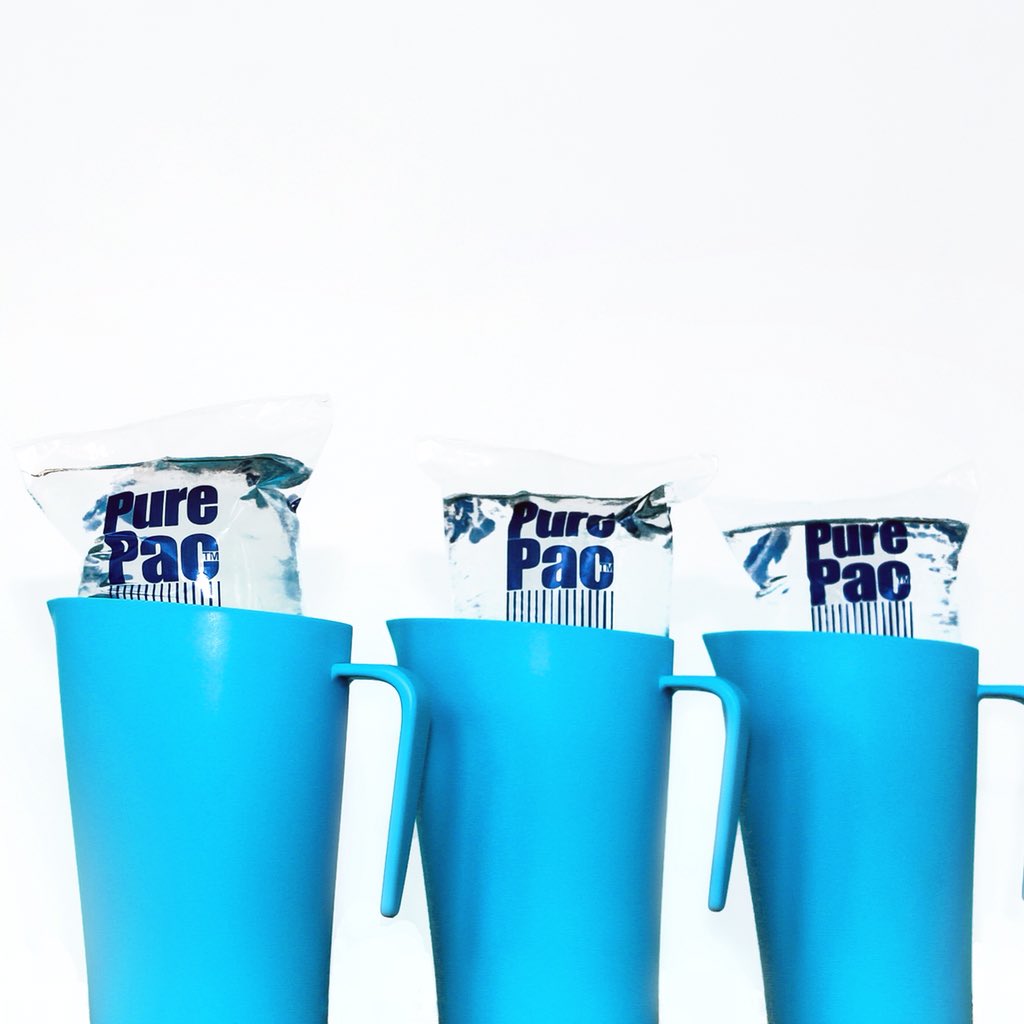 PurePacWater's tweet image. The future of locally sourced and sustainably packaged pure water in 💯% omni-degradable and recyclable bags. Great tasting water with no fluoride, lead, chlorine or other chemicals. And we are proudly Canadian 🇨🇦 and deliver to anywhere in Ontario!
