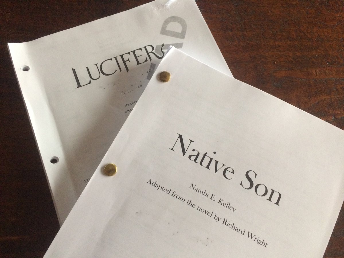 VictoriousPlatt's tweet photo. Shooting @LuciferonFOX this week and in rehearsals @AntaeusTheatre for Native Son!
#MakinitRAIN #BLessed #ActorsLyfe
@noelactor @jonchaffin https://t.co/GM0g7QcV0B