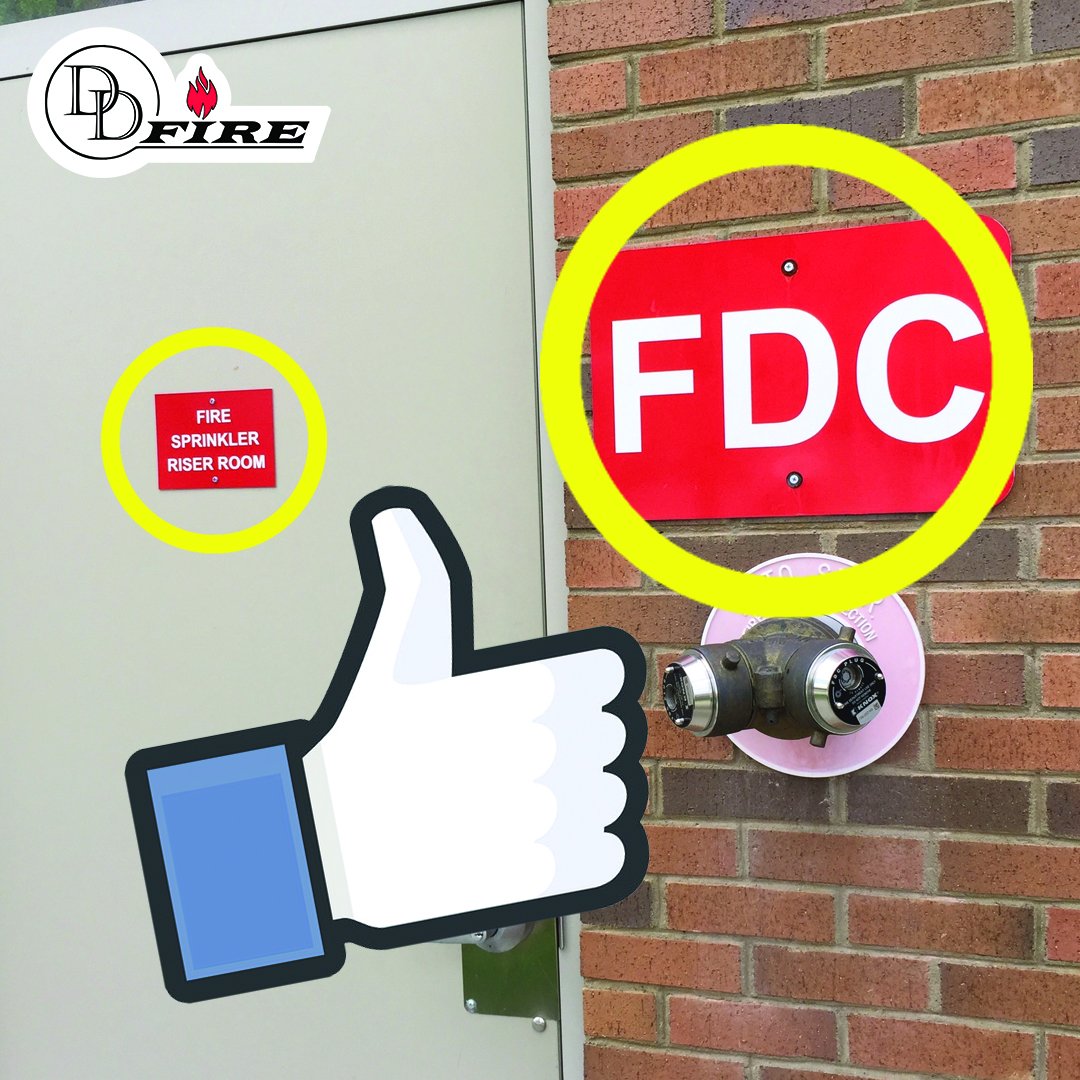Dd Fire Inc On Twitter Well Marked Fire Sprinkler Riser