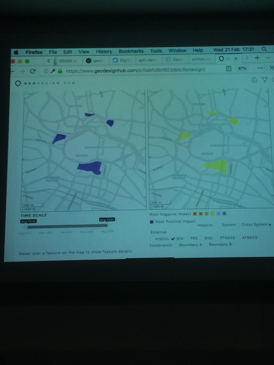 Pushing the limits of open source spatial technologies. Inspiring talk by @geodesignhub @hrishiballal @CASAUCL