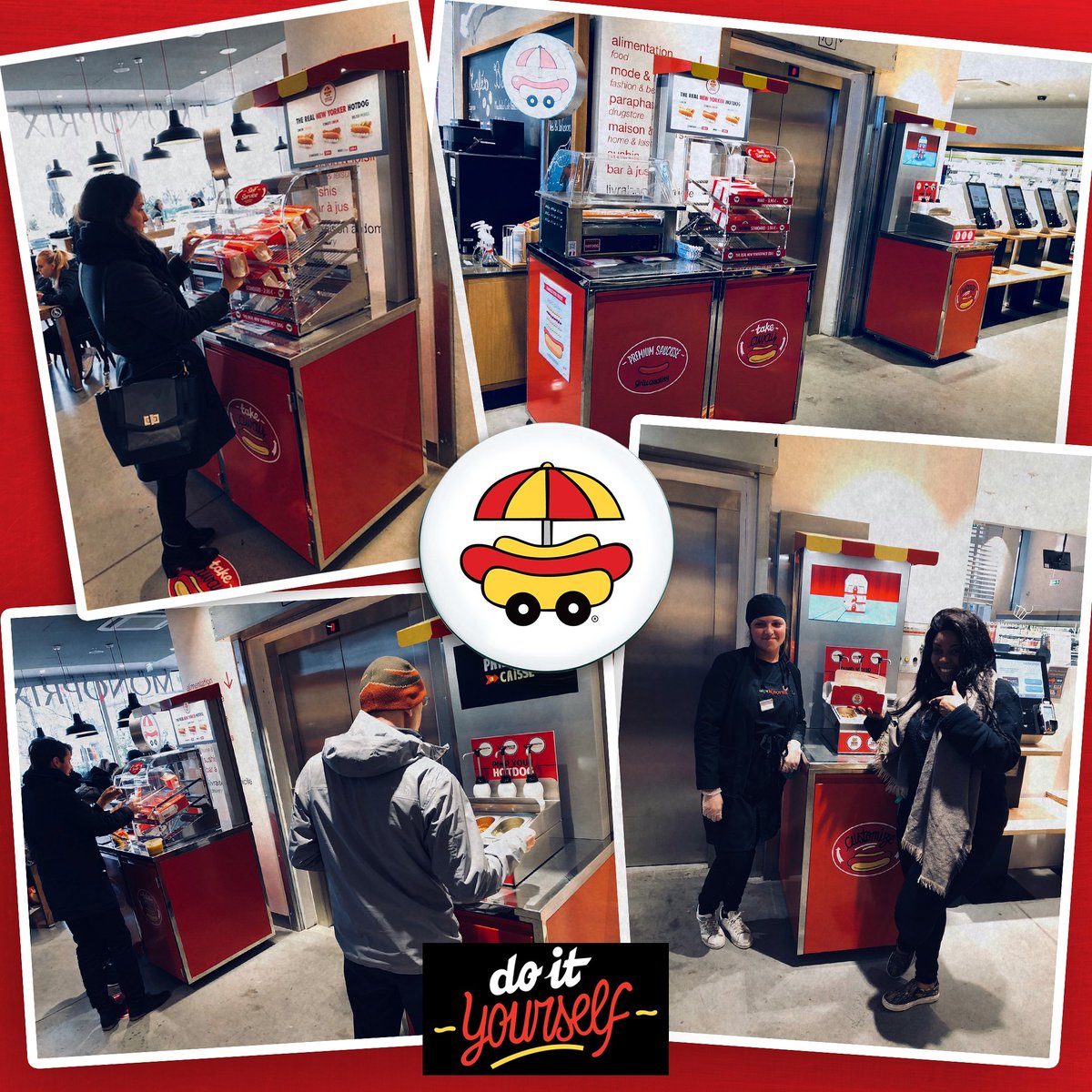 Venez customiser votre Hot Dog au <a href="/Monoprix/">Monoprix</a> du Forum des Halles ! 🌭

#ManhattanHotDog #DoitYourself #Monoprix #forumdeshalles #paris #Hotdog #Hotdogs