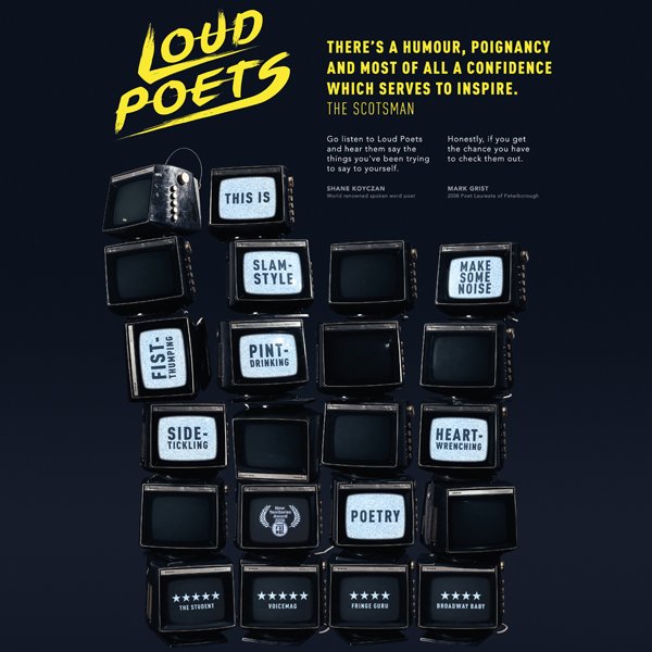 KomediaBrighton's tweet image. Join us for a spoken word show filled with comedy, tragedy, politics + poignancy with @LoudPoets on Fri 27 Apr

Book now: bit.ly/2jIIJ1X  #IAmLoud #spokenword #poetry