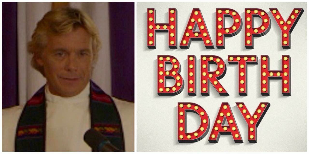 Happy Birthday to Christopher Atkins (The priest in WAITING IN THE WINGS: THE MUSICAL) 