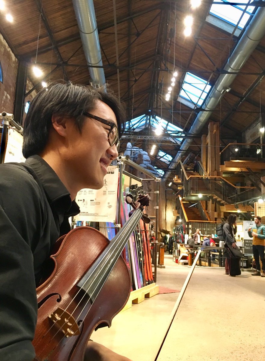 coloradoquartet's tweet photo. Many thanks to @REIDenver for having us at your store last night! The acoustics were fabulous! #DenverStrings #ColoradoQuartet https://t.co/als0zGPXTI