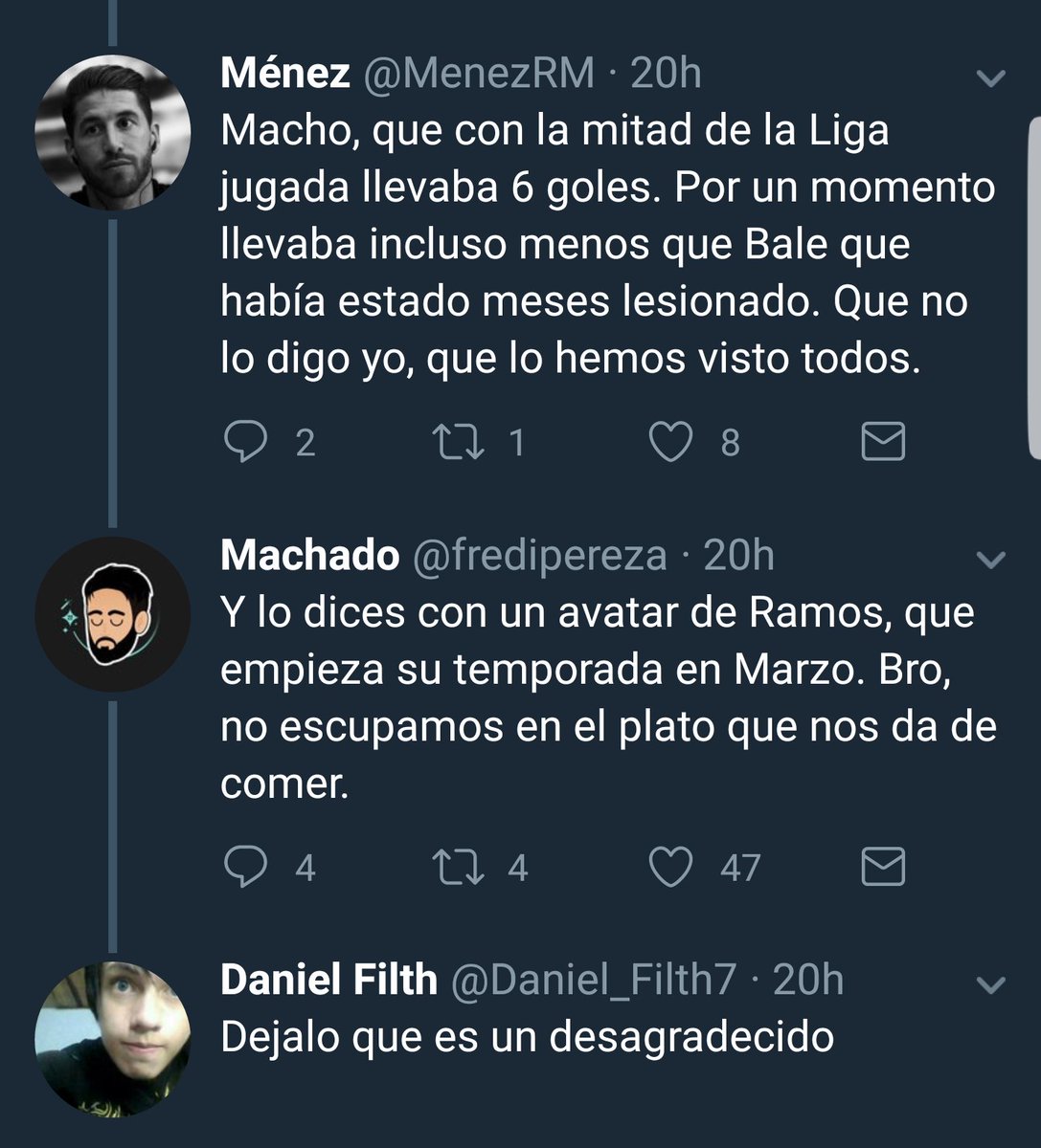 ElGranJude's tweet photo. Cristiano lleva 26 goles en 29 partidos en esta temporada, pero ésto es lo que tienes que leer cuando le dejas usar Twitter a un psicópata madridista como @MenezRM https://t.co/OgeGK8DcQg