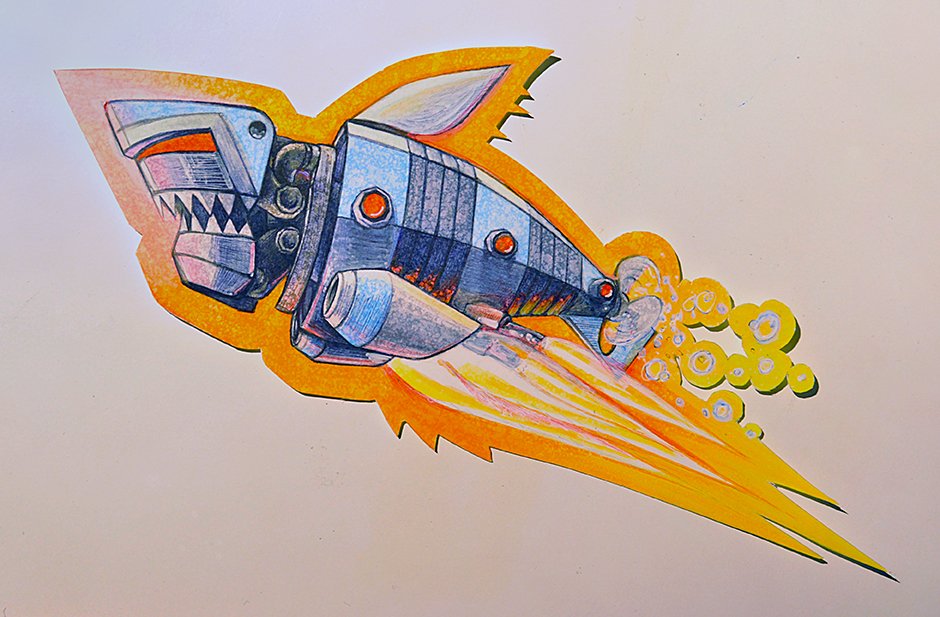 Shark R180 Robo Shark Hungry Shark