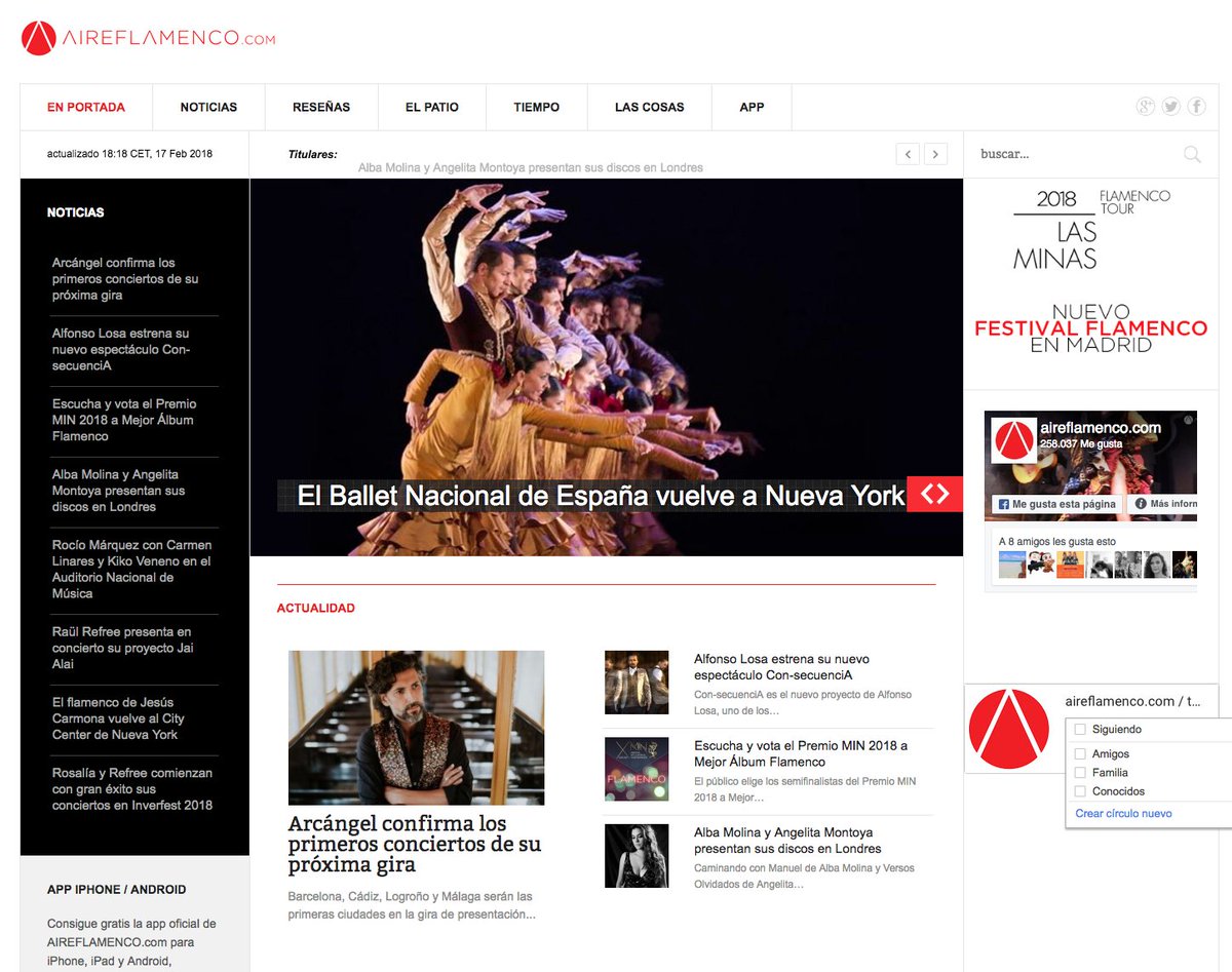 Os dejamos una web de #flamenco muy recomendable aireflamenco.com <a href="/aireflamenco/">aireflamenco.com</a>