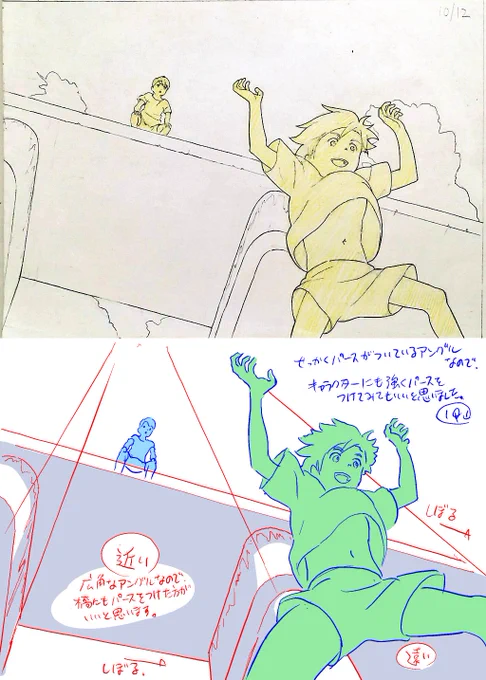 添削追加です。
さっきと同じのどさんのイラストですが、添削しやすいアングルだったのでもう一枚見ることにしました。 