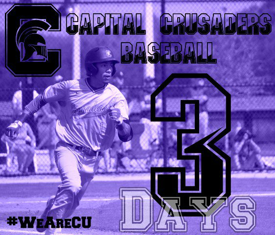 Good Morning #CrusaderNation only 3 Days until #CapBaseball's 1st Game of the 2018 Season.  Today's Sr. to recognize is 2nd Team All OAC Outfielder Alex Smith  #CaliGuy #WeAreCU