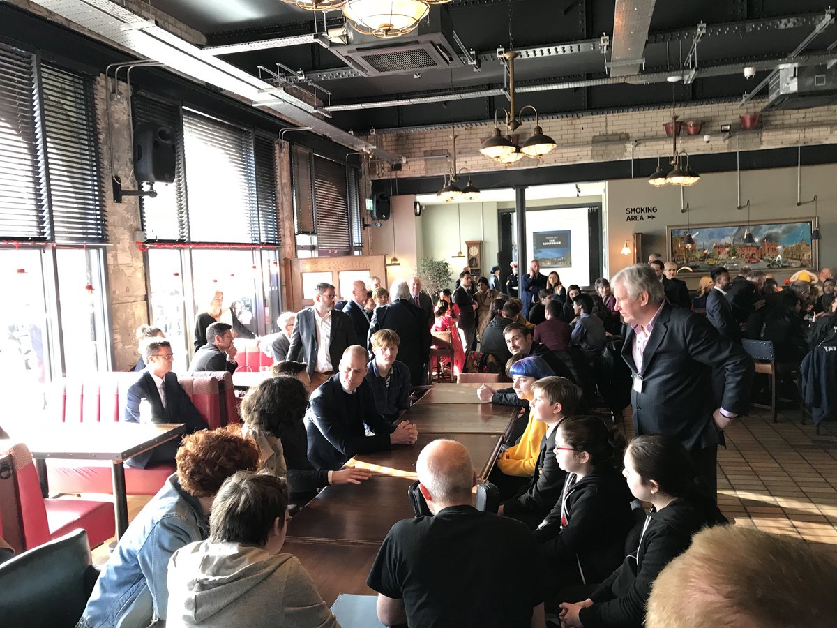 FireStationSun's tweet image. Just left the @EngineRoomSund where they met with youth and community organisation @YAV_Sunderland, @Sunderland2021’s team of young people Team 21, Independent record shop/cafe/arts Space @poprecsltd, community music hub @bunkeruk and young writing group @CuckooWriters