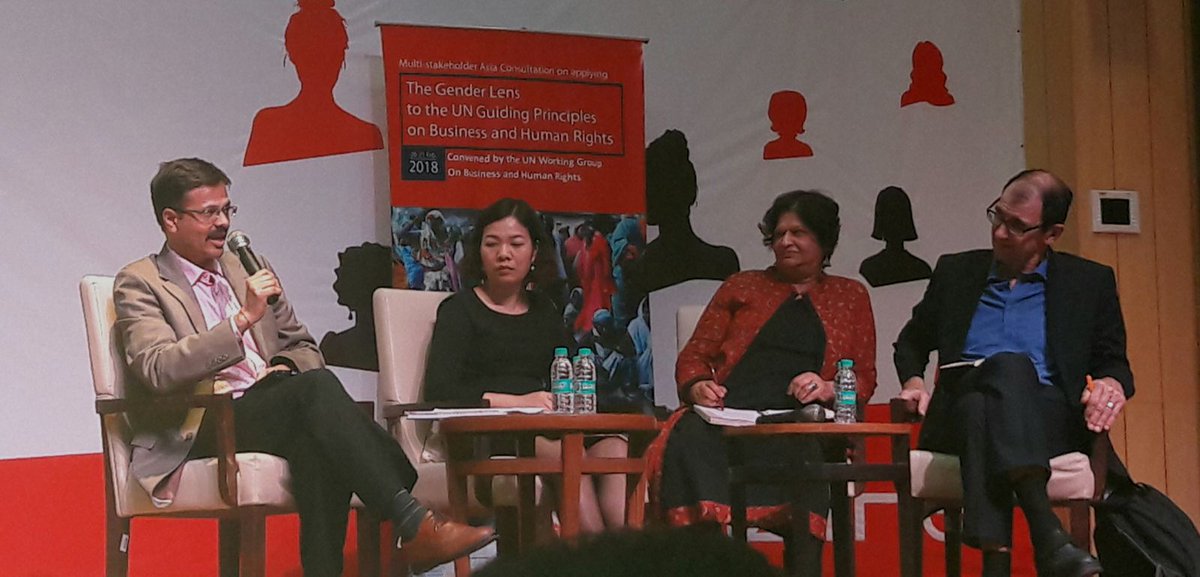 170 multi-stakeholder participants agree on the imperative of addressing gendered corporate human rights impacts at <a href="/WGBizHRs/">UNWGBiz&Human Rights</a>'s Asia consultation on #gender lens to #UNGPs #UNGPsAndWomen #biz4her #bizhumanrights ohchr.org/EN/Issues/Busi… …