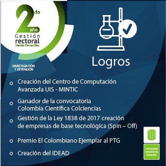 UIS (@uis) on Twitter photo #UISRindeCuentas <a href="/Ministerio_TIC/">Ministerio TIC</a> Creación del centro de computación avanzada en nuestra #UIS. #UISRindeCuentas <a href="/Ministerio_TIC/">Ministerio TIC</a> Creación del centro de computación avanzada en nuestra #UIS.