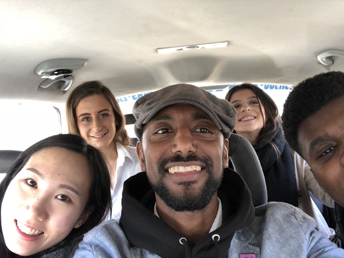 ahmedelturabi's tweet image. The squad on the way to #thebigword #InLeedsDay2018