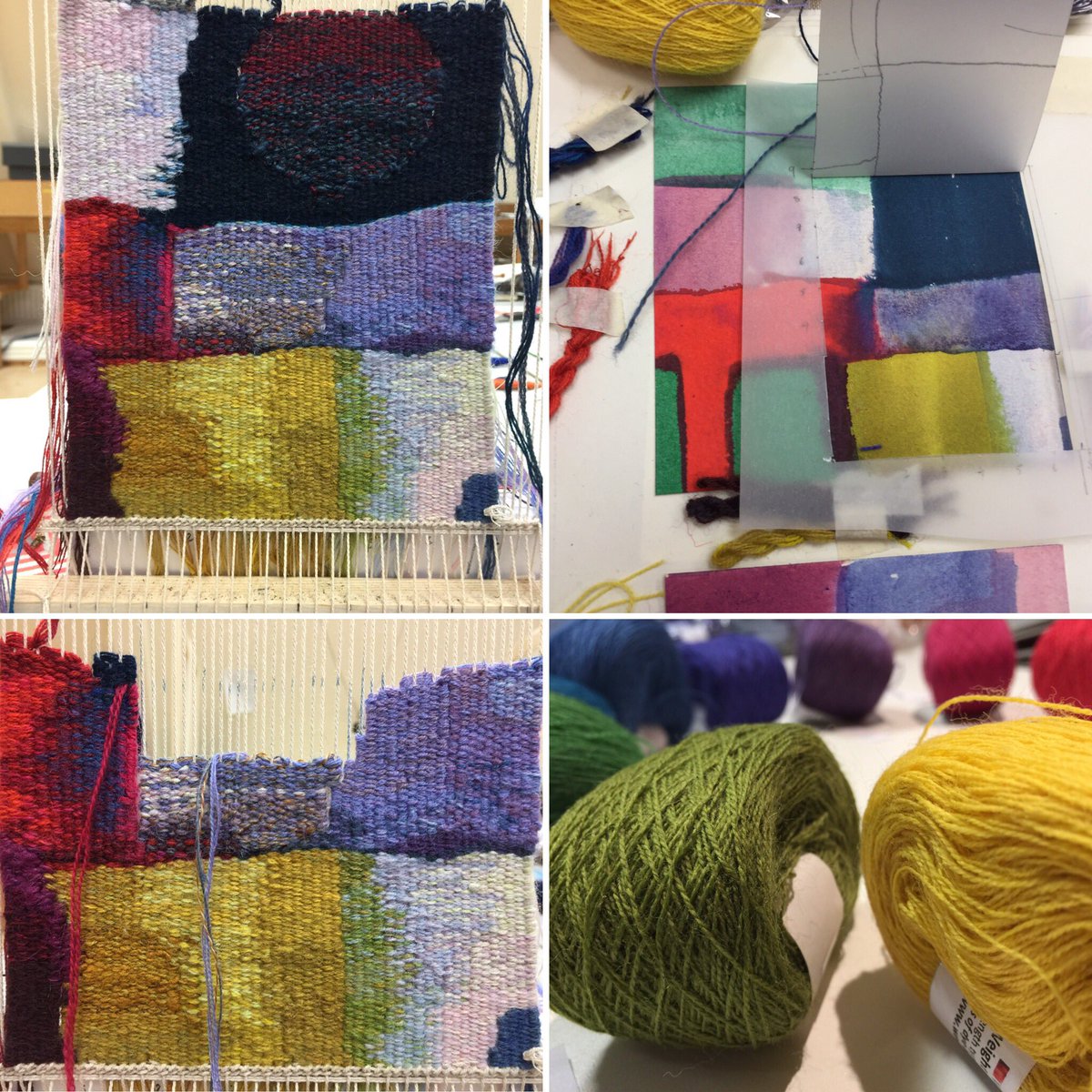 Weftfaced's tweet photo. Create #tapestry @westdeancollege from 25 - 28 March learn how to interpret your own design #weaving #textiles #CaronPenney book now https://t.co/HmvYIiryRa https://t.co/z12Uw3dCE8