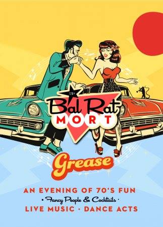 Bal Rat Mort pakt voor de 120ste editie uit met het thema ‘Grease, an evening of 50’s &amp; 60’s fun’. Spring jullie Cadillac in en kom op zaterdag 3 maart feesten tijdens het mooiste themabal van het land!  kursaaloostende.be/nl/balratmort #balratmort #kursaaloostende
