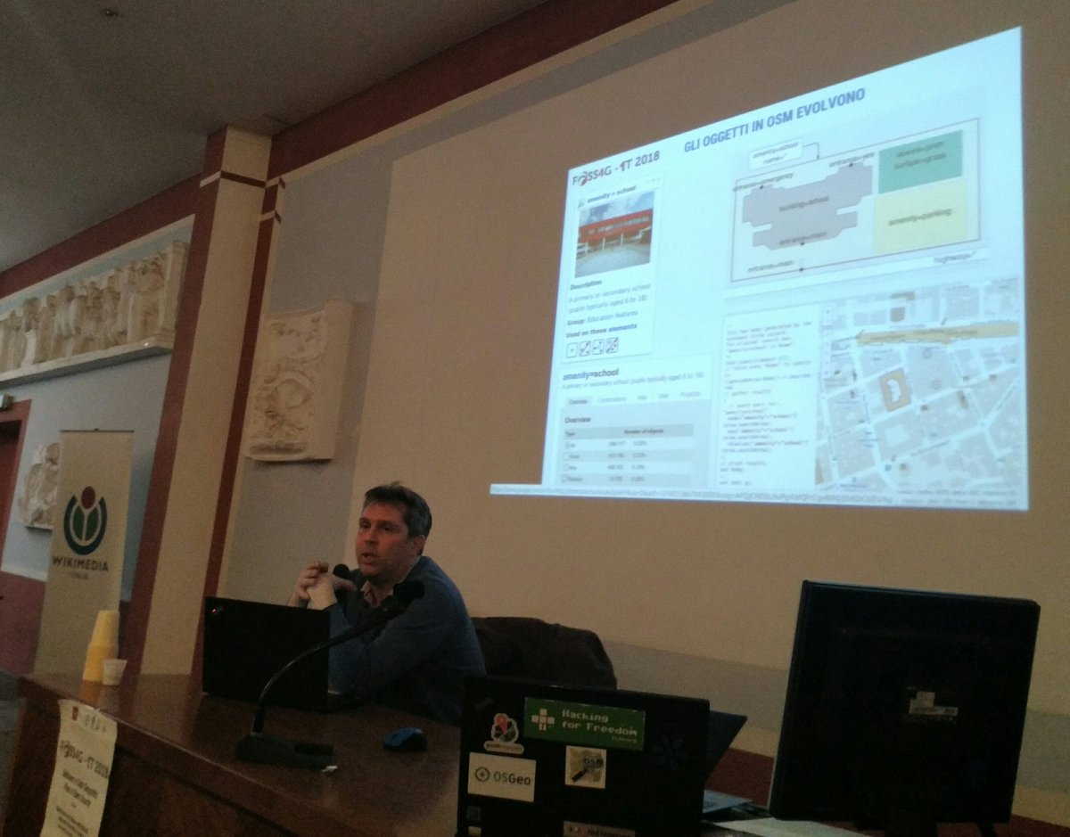 MarcoMinghini's tweet image. Now time for @napo to reflect about @openstreetmap and Public Administrations 🗺📍 @gfossit @WikimediaItalia #opensource #opendata #foss4git