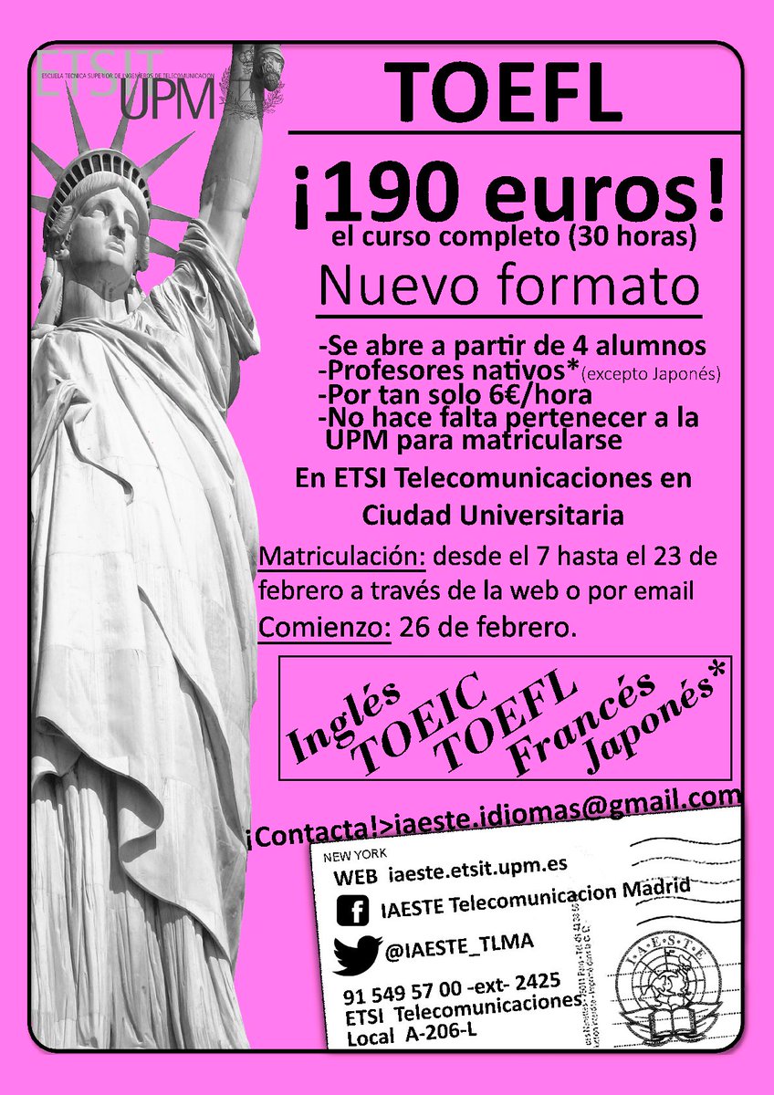 IAESTE Teleco Madrid tweet media