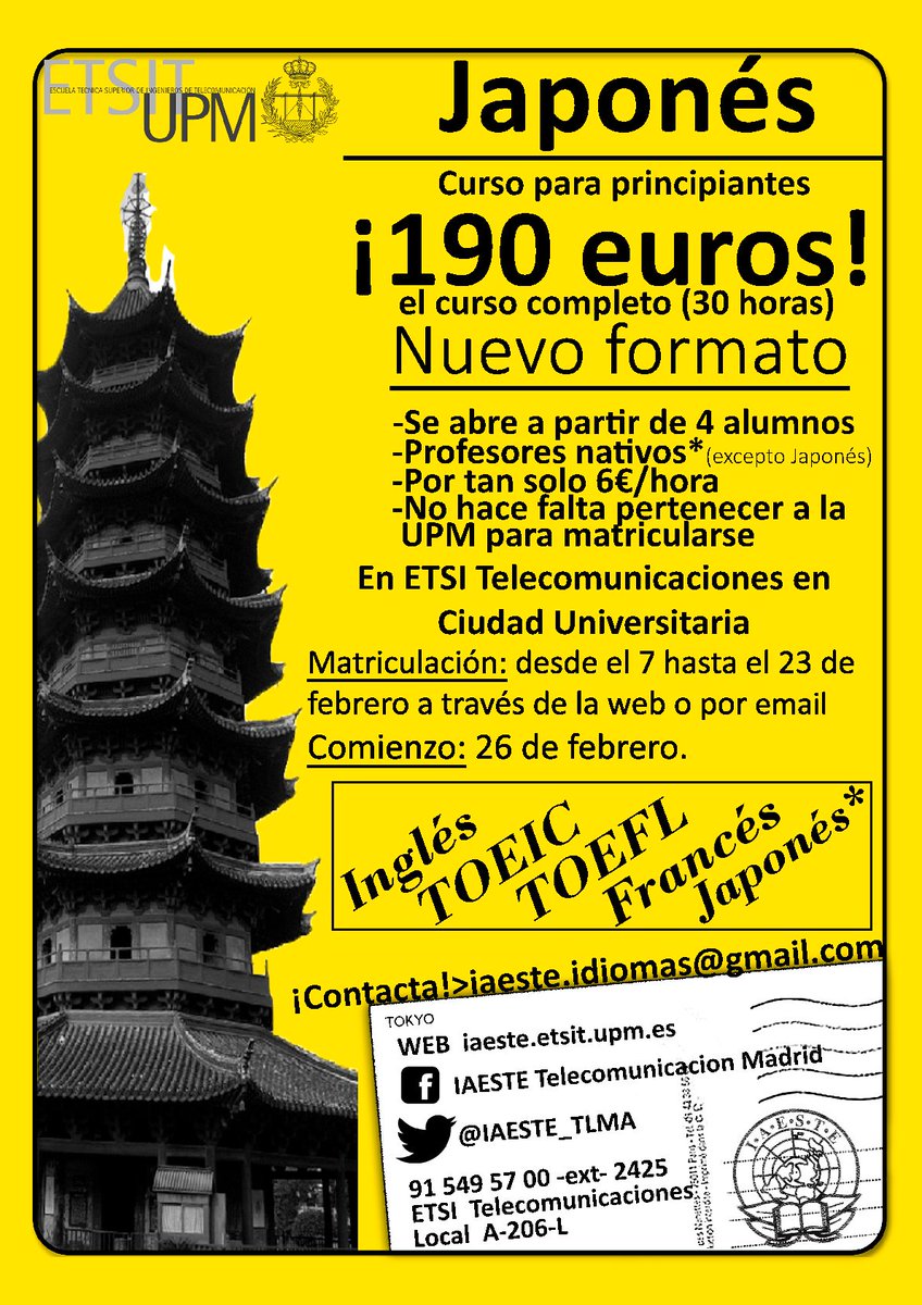 IAESTE Teleco Madrid tweet media