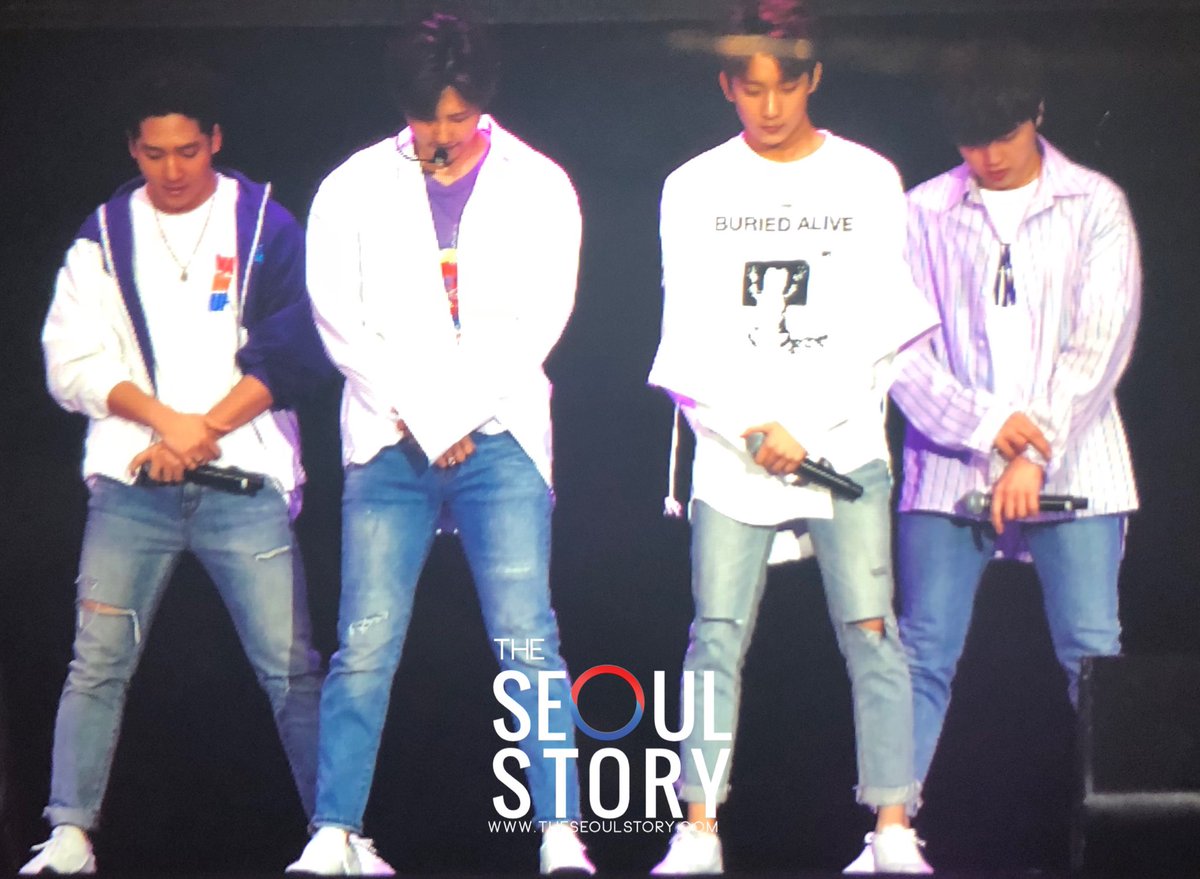 theseoulstory's tweet photo. [PREVIEW] B1A4 were amazing tonight, ending the concert with a bang! Come back to SG soon guys! Stay tuned for HQ photos from us, soon~ ❤️ #STARGRAMinSG https://t.co/HP5cEN4PPL