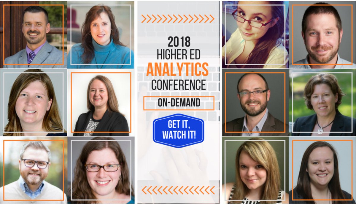 karinejoly's tweet photo. Wish you didn't missed the #HEA18 conference last Wednesday? 📊📈
Rejoice, it's now available on-demand so your #highered team can learn more on how to best use digital (Web, #HESM, even print!) analytics: 
https://t.co/1GSLfQdAqS https://t.co/wuHweVlcxL