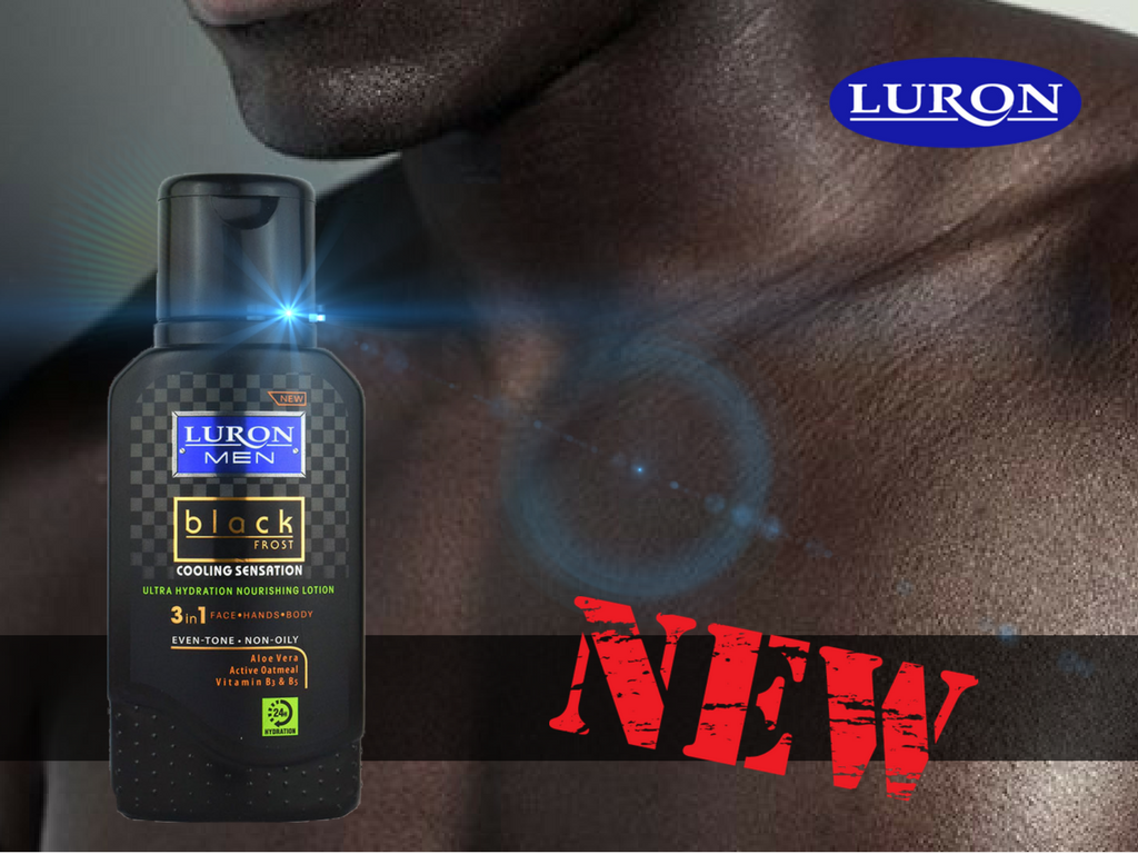LuronOfficial's tweet photo. Introducing the Black Frost. 3 in 1 cooling sensation that will clear your blemish and leave you spotless.
#luronmen #lotion 
https://t.co/8wxZyW5NHj https://t.co/5YjNbhvo9a