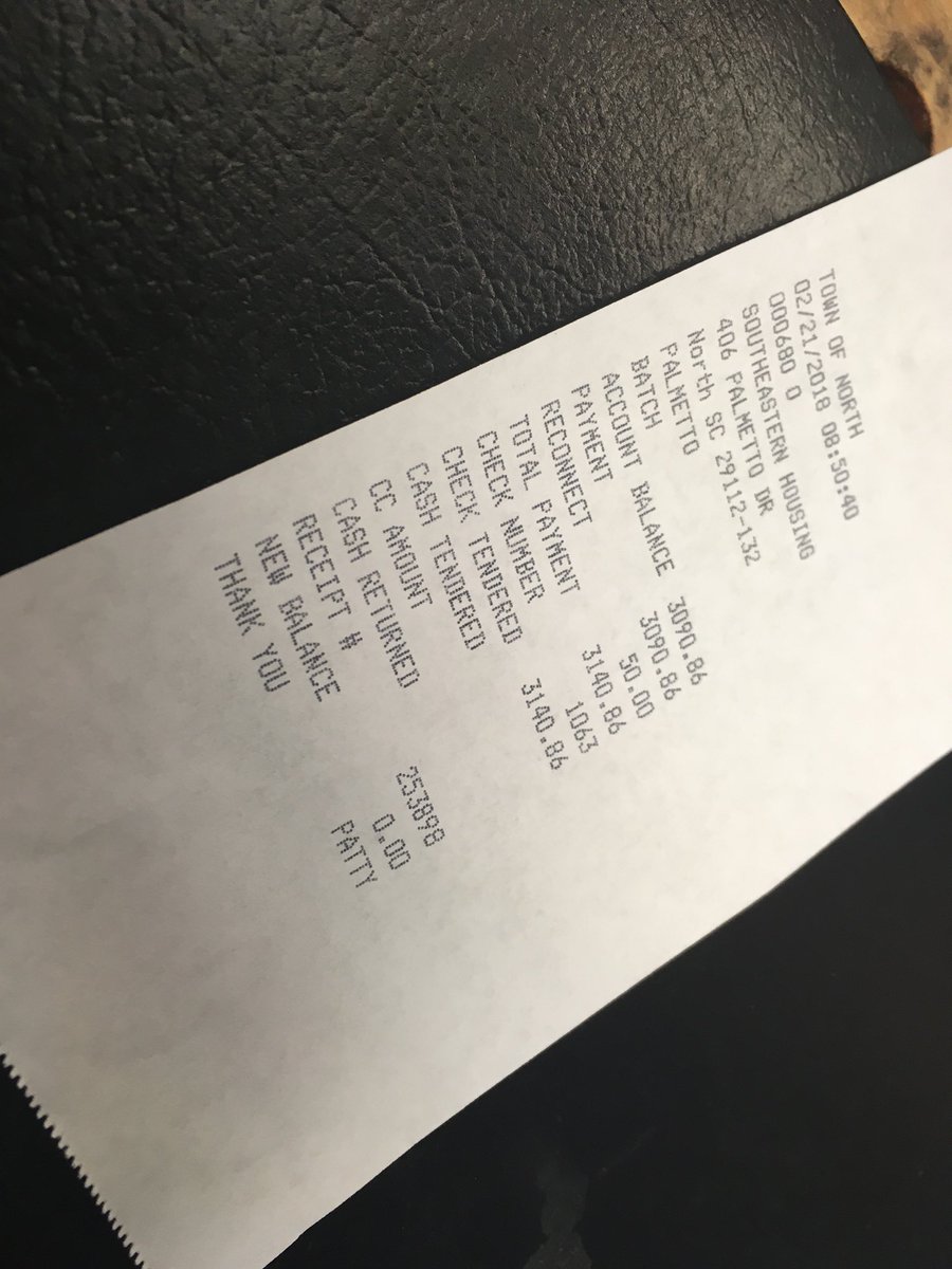 ChadKMills's tweet photo. Rep. Ott just paid more than $3,000 to keep an apartment complex’s water on. The #NorthSC didn’t even come out behind a closed door to address him. @wis10 #sctweets https://t.co/gwlpmwAnTk