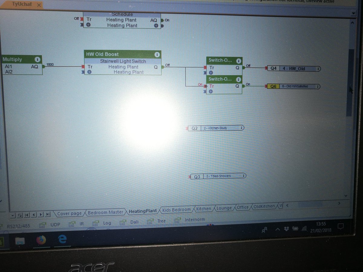 3eelec's tweet image. Hard wiring done, now onto the virtual side.....programming
@LoxoneUK @nwalestweetsuk #SmartHeating #SimpleControl
