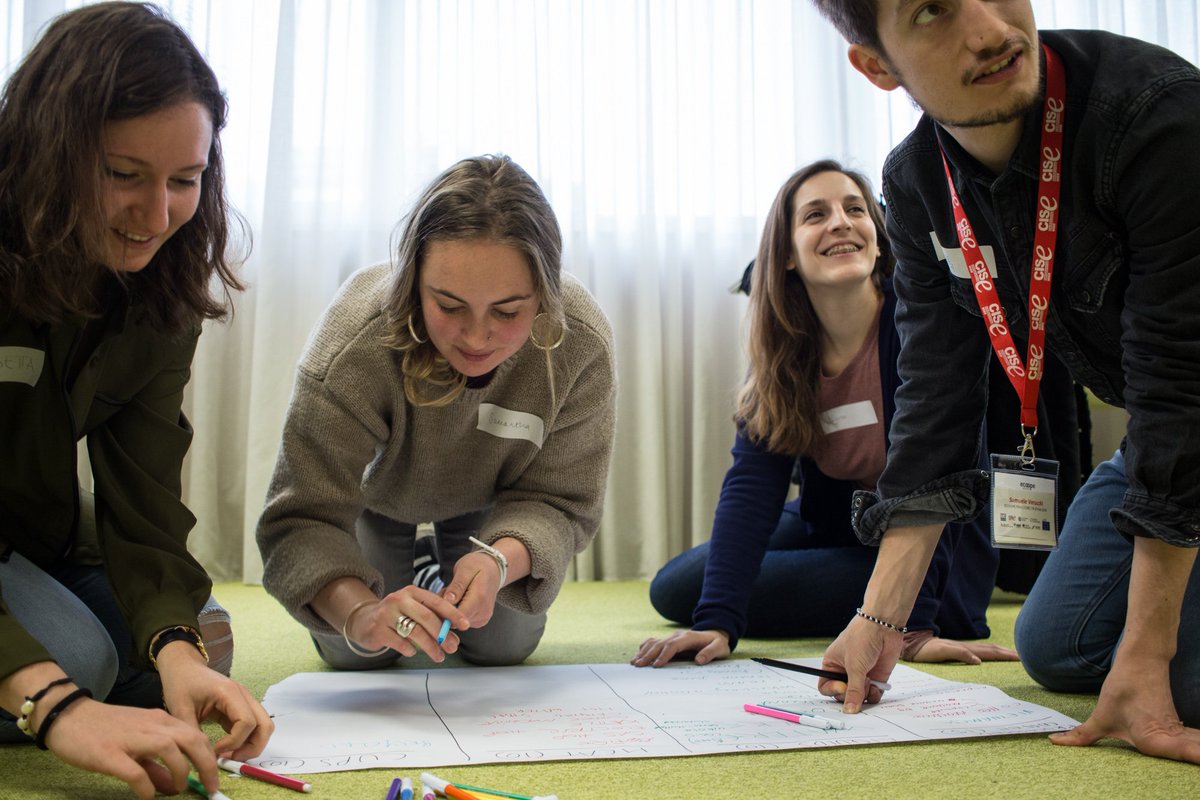 youcoope's tweet image. Day 3 at the #ecoopepilots: learning about #designthinking #complexproblemsolving and #creative ideas generation with #welearn @pygmalion4 #coops4dev #cooperative #entrepreneurship #socent @emprendecise