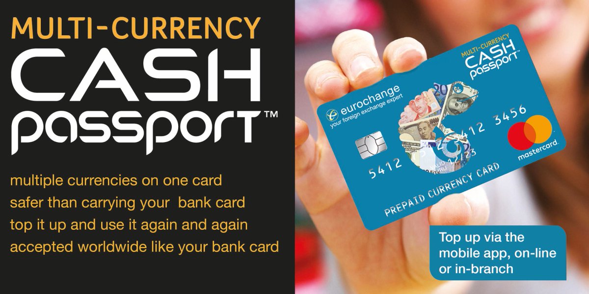 Eurochange cash passport Eurochange cash passport